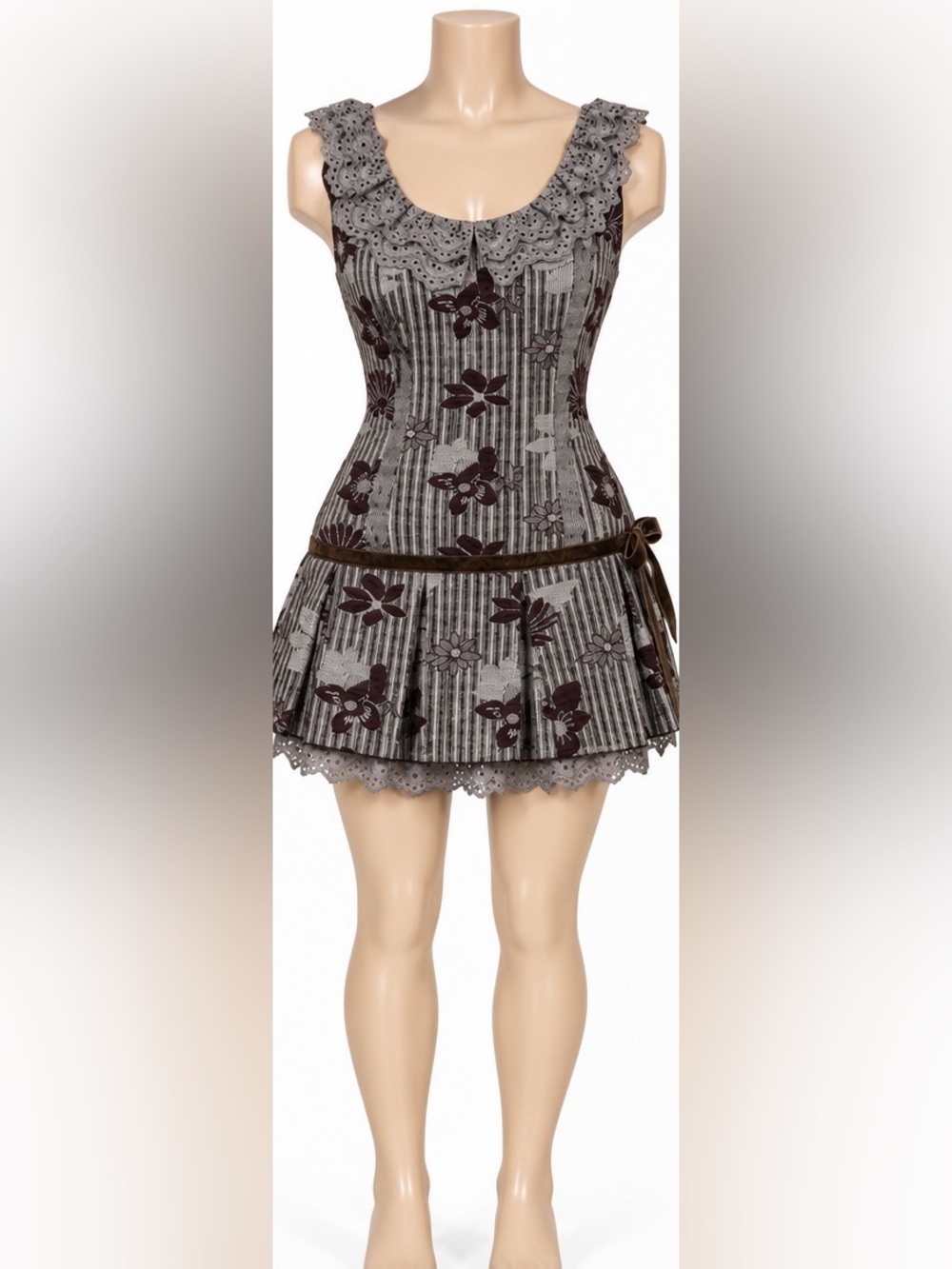 Ruffle Mini Dress - Picture 3 of 4